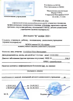 Купить справку в институт в Москве закрыть пропуски