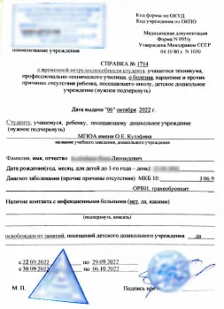 Купить справку в колледж в Москве закрыть пропуски